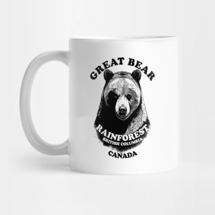 Great Bear Rainsforest Home Of The Grizzly Bear Mug